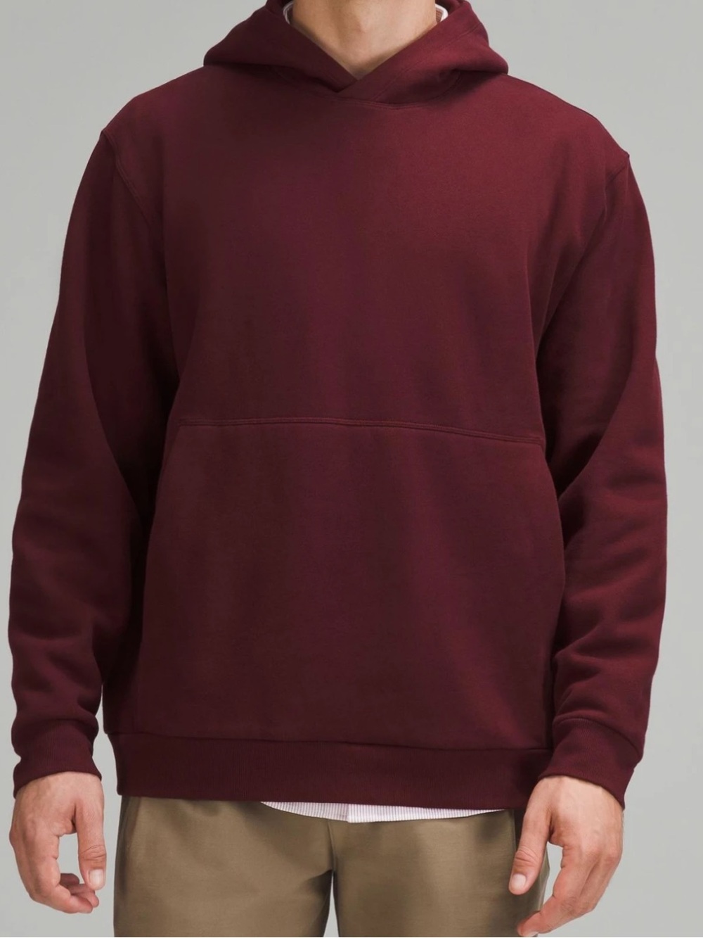 lululemon athletica Men's Wine Hooded Sweatshirt